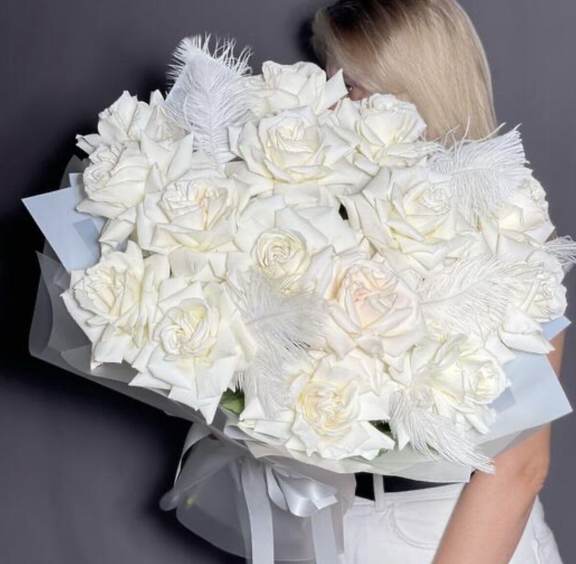 Букет из 15 французских роз